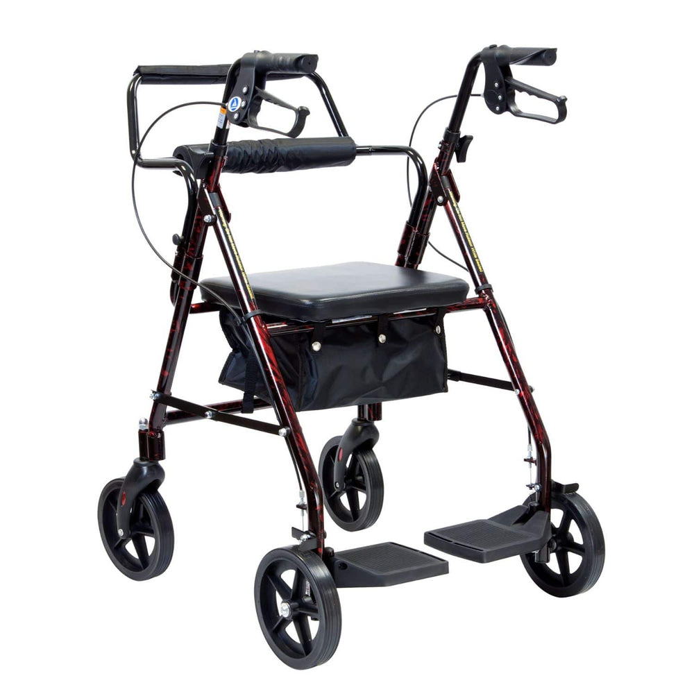 Dynarex DynaGo Duo Transport Rollator - sold by Dansons Medical - Rollator Walkers manufactured by Dynarex