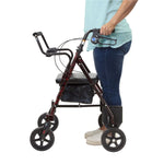 Dynarex DynaGo Duo Transport Rollator - sold by Dansons Medical - Rollator Walkers manufactured by Dynarex