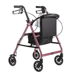 Dynarex DynaGo Quad 6 Aluminum Rollator - sold by Dansons Medical - Rollator Walkers manufactured by Dynarex