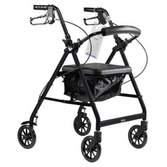 Dynarex DynaGo Quad 6 Aluminum Rollator - sold by Dansons Medical - Rollator Walkers manufactured by Dynarex