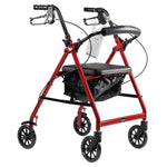 Dynarex DynaGo Quad 6 Aluminum Rollator - sold by Dansons Medical - Rollator Walkers manufactured by Dynarex