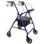 Dynarex DynaGo Quad 6 Aluminum Rollator - sold by Dansons Medical - Rollator Walkers manufactured by Dynarex