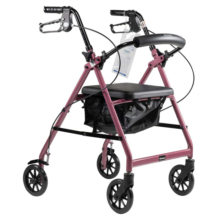 Dynarex DynaGo Quad 6 Aluminum Rollator