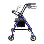 Dynarex DynaGo Quad 6 Aluminum Rollator - sold by Dansons Medical - Rollator Walkers manufactured by Dynarex