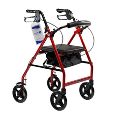Dynarex DynaGo Quad 8 Aluminum Rollator - sold by Dansons Medical - Rollator Walkers manufactured by Dynarex