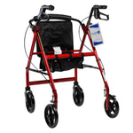 Dynarex DynaGo Quad 8 Aluminum Rollator - sold by Dansons Medical - Rollator Walkers manufactured by Dynarex