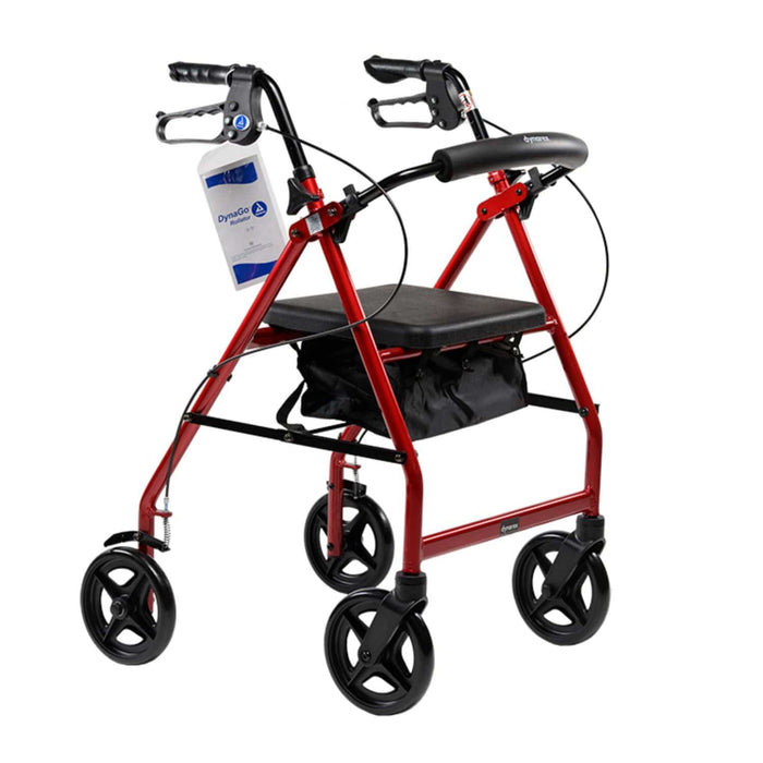 Dynarex DynaGo Quad 8 Aluminum Rollator