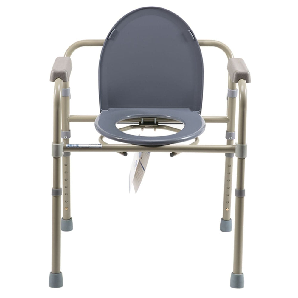 Dynarex Folding Bedside Commode - sold by Dansons Medical - Toileting Aids manufactured by Dynarex