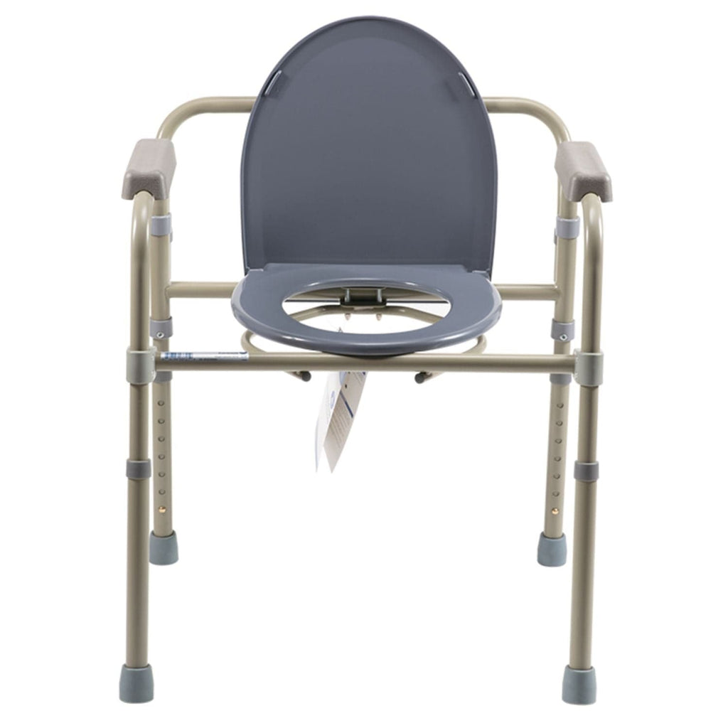 Dynarex Folding Bedside Commode - sold by Dansons Medical - Toileting Aids manufactured by Dynarex