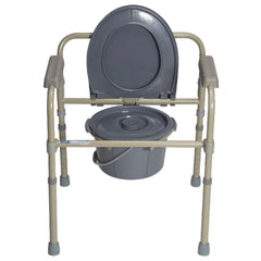 Dynarex Folding Bedside Commode - sold by Dansons Medical - Toileting Aids manufactured by Dynarex