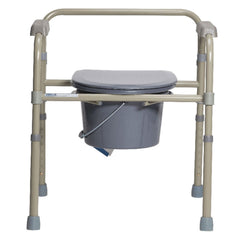 Dynarex Folding Bedside Commode - sold by Dansons Medical - Toileting Aids manufactured by Dynarex