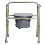 Dynarex Folding Bedside Commode - sold by Dansons Medical - Toileting Aids manufactured by Dynarex