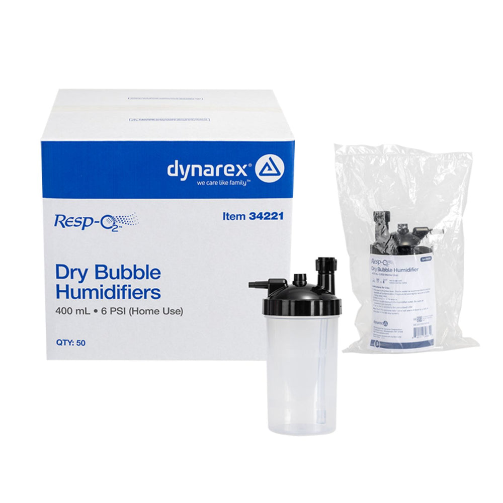 Dynarex Resp-02 Disposable Bubble Humidifier