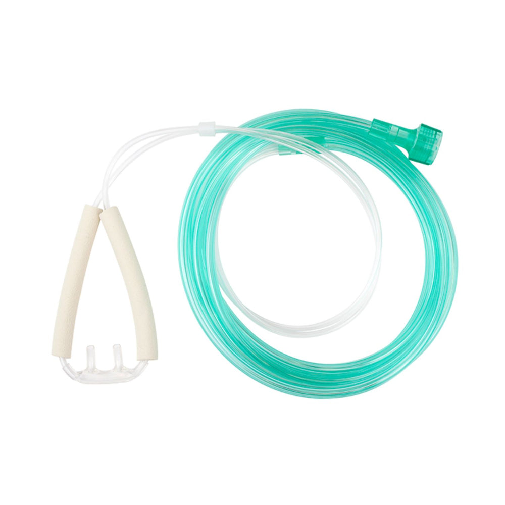 Dynarex Resp-O2 Nasal Oxygen Cannulas with Cushion Tips and Advantage Ear Foam