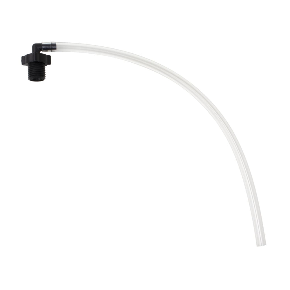 Dynarex Resp-O2 Oxygen Humidifier Elbow Connector with 12" Tubing