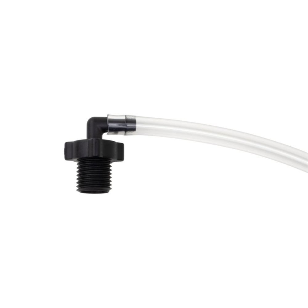Dynarex Resp-O2 Oxygen Humidifier Elbow Connector with 12" Tubing