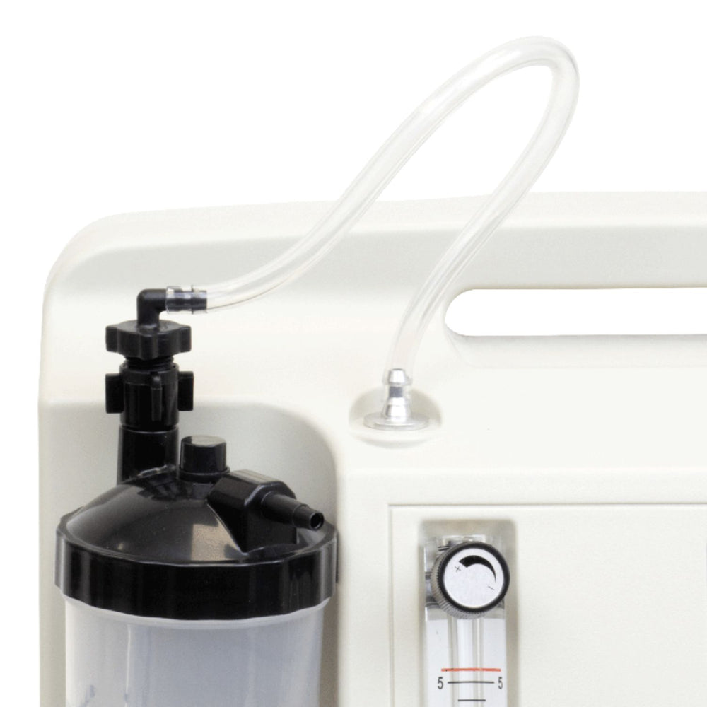 Dynarex Resp-O2 Oxygen Humidifier Elbow Connector with 12" Tubing
