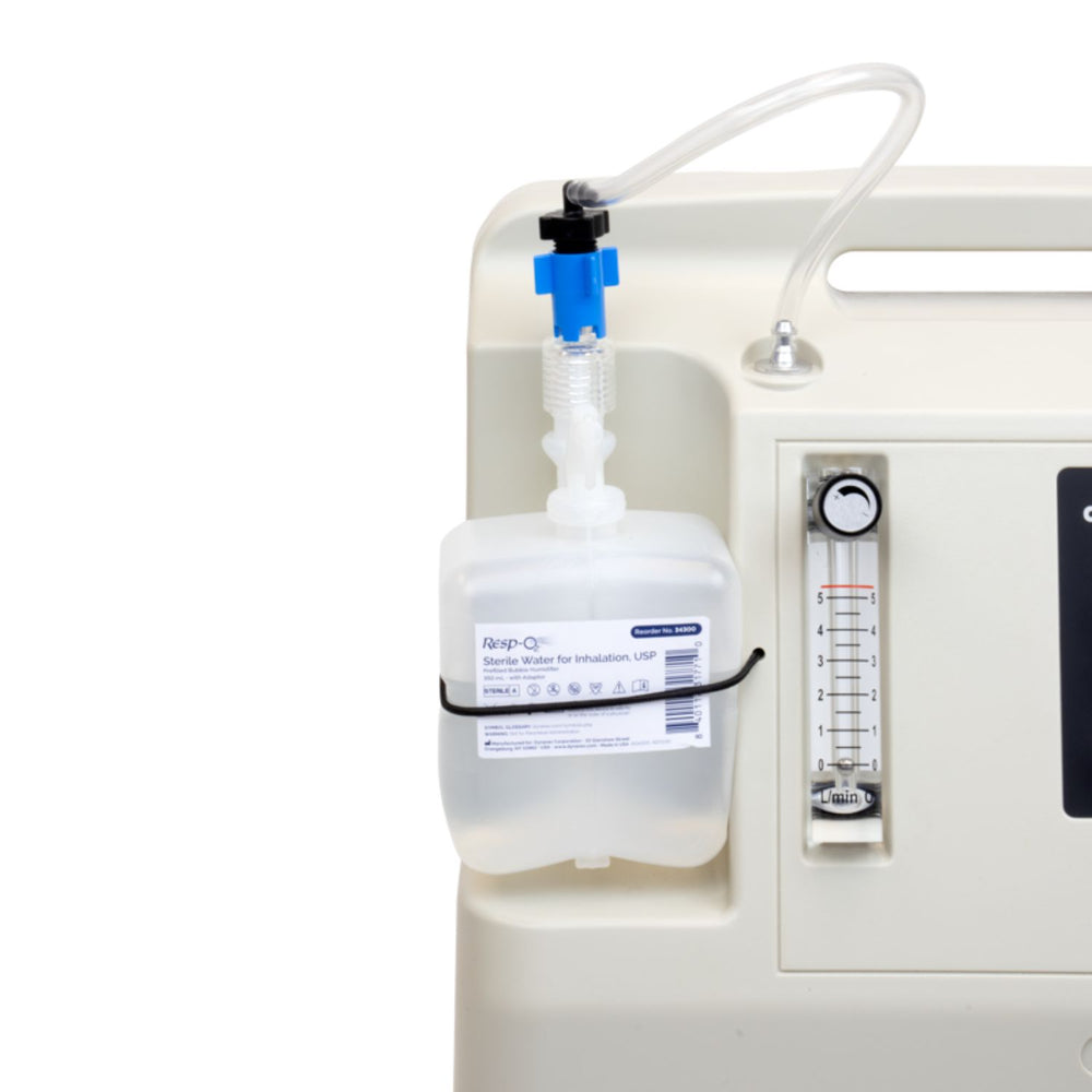 Dynarex Resp-O2 Oxygen Humidifier Elbow Connector with 12" Tubing