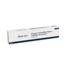 Dynarex Resp-O2 Oxygen Humidifier Elbow Connector with 12" Tubing