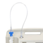 Dynarex Resp-O2 Oxygen Humidifier Straight Connector with 15" Tubing