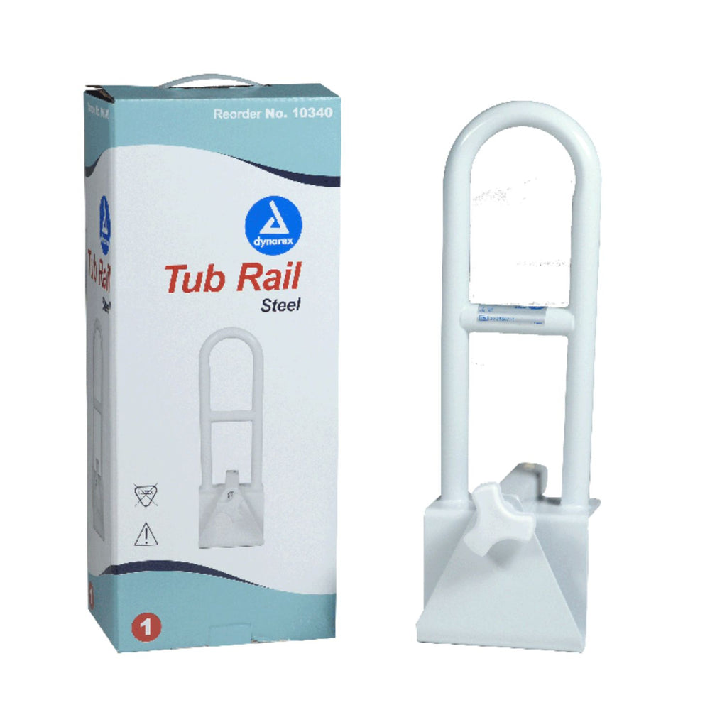 Dynarex Steel Clamp-On Tub Rail