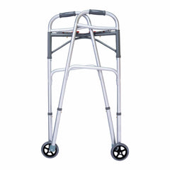 Dynarex Steel Two-Button Walker - sold by Dansons Medical - Rollator Walkers manufactured by Dynarex