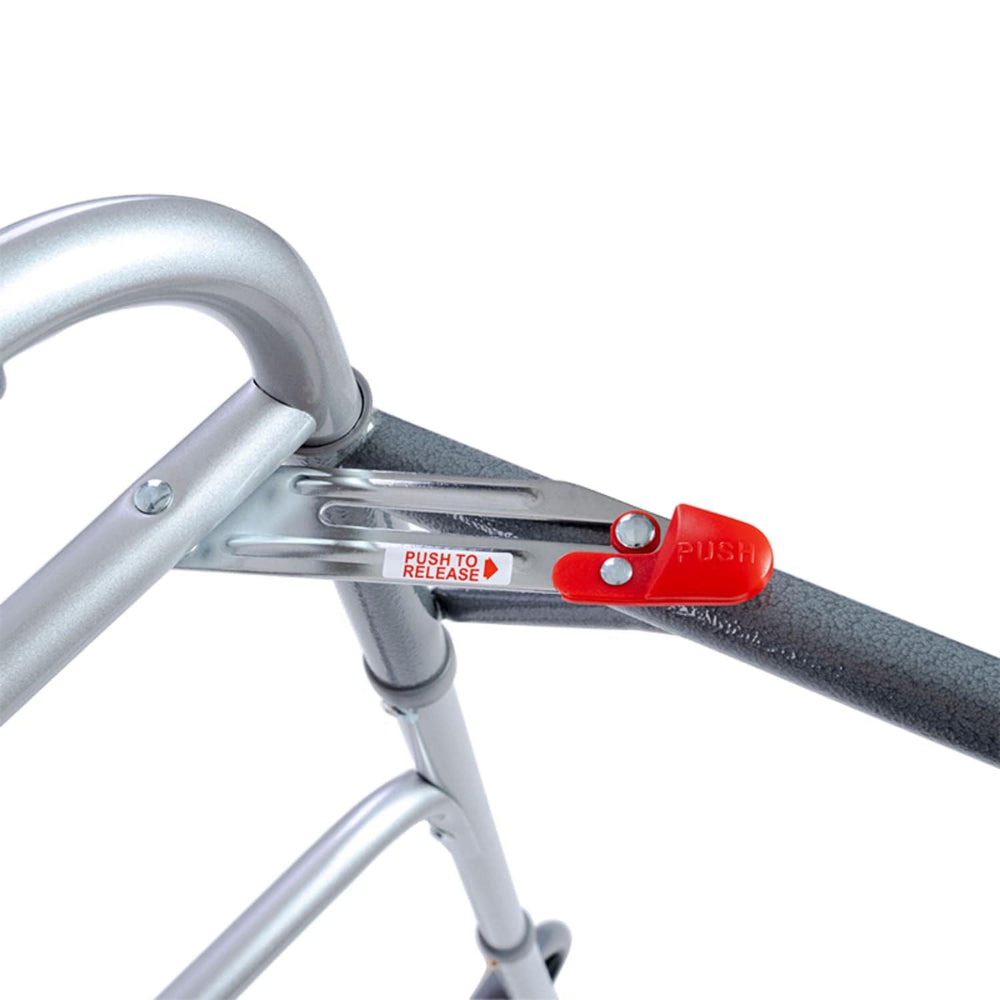 Dynarex Steel Two-Button Walker - sold by Dansons Medical - Rollator Walkers manufactured by Dynarex