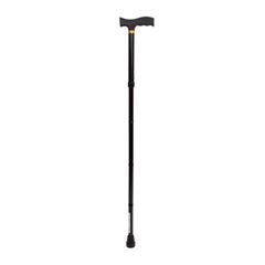 Dynarex T-Handle Folding Cane - sold by Dansons Medical - Canes and Walking Sticks manufactured by Dynarex