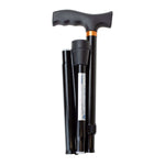 Dynarex T-Handle Folding Cane - sold by Dansons Medical - Canes and Walking Sticks manufactured by Dynarex