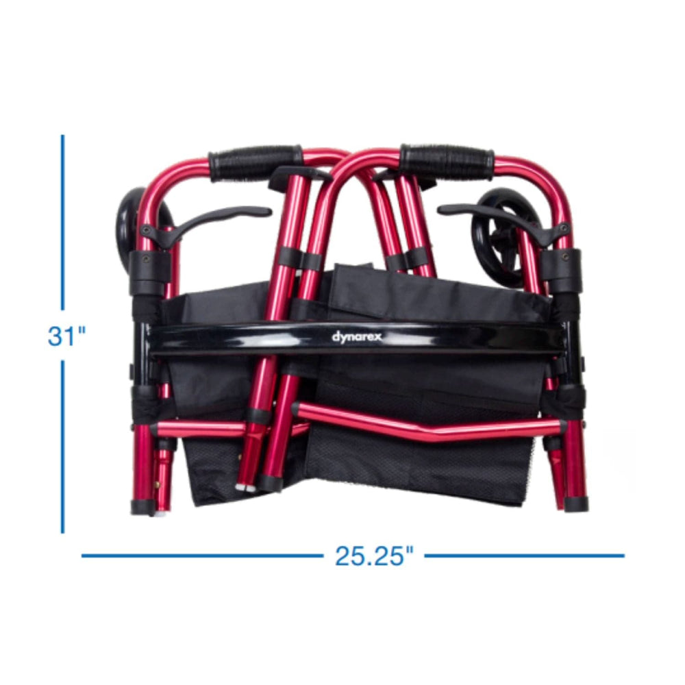 Dynarex Travel Walker - sold by Dansons Medical - Rollator Walkers manufactured by Dynarex
