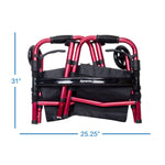 Dynarex Travel Walker - sold by Dansons Medical - Rollator Walkers manufactured by Dynarex