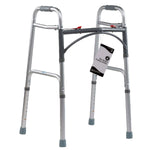 Dynarex Two Button Folding Walker - sold by Dansons Medical - Rollator Walkers manufactured by Dynarex