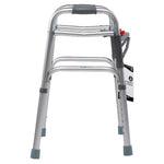 Dynarex Two Button Folding Walker - sold by Dansons Medical - Rollator Walkers manufactured by Dynarex