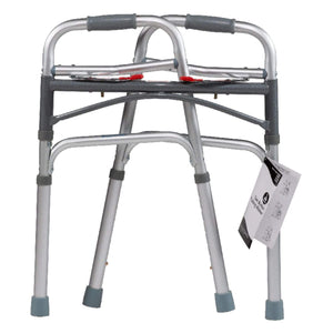 Dynarex Two Button Folding Walker