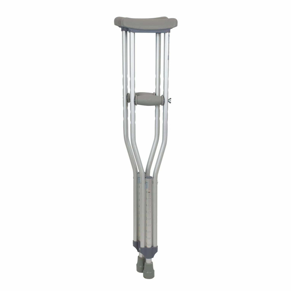 Dynarex Aluminum Crutches - sold by Dansons Medical - Crutches manufactured by Dynarex