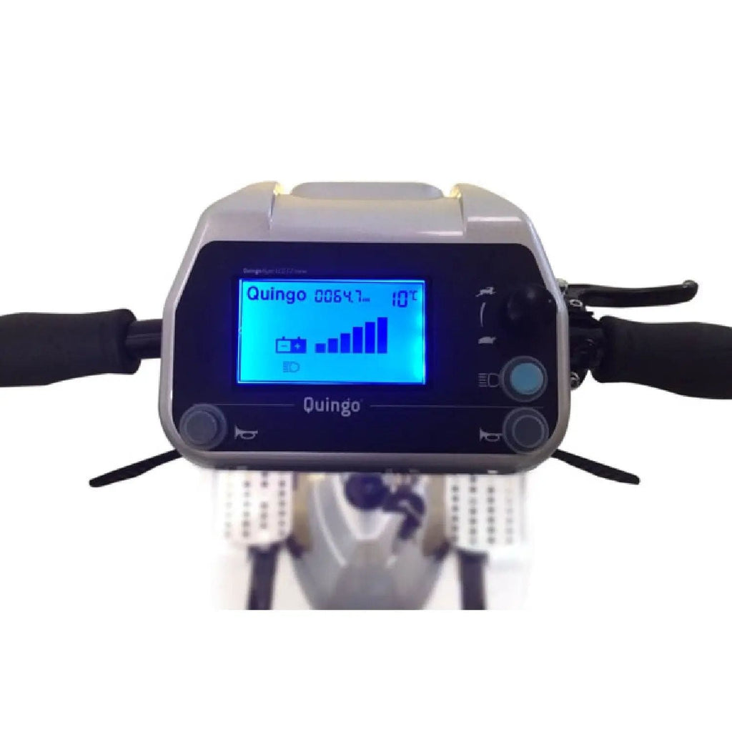 ComfyGo Quingo Flyte Mobility Scooter with MK2 Docking Station - sold by Dansons Medical - Scooters manufactured by ComfyGo Mobility
