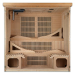 Golden Designs Monaco 6-Person PureTech Near Zero EMF FAR Infrared Sauna, a Saunas by Golden Designs (SCS) available at Dansons Medical