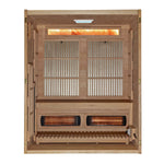 Golden Designs Soria 3-Person Full Spectrum Hybrid Indoor Sauna with Harvia Stove, a Saunas by Golden Designs (SCS) available at Dansons Medical