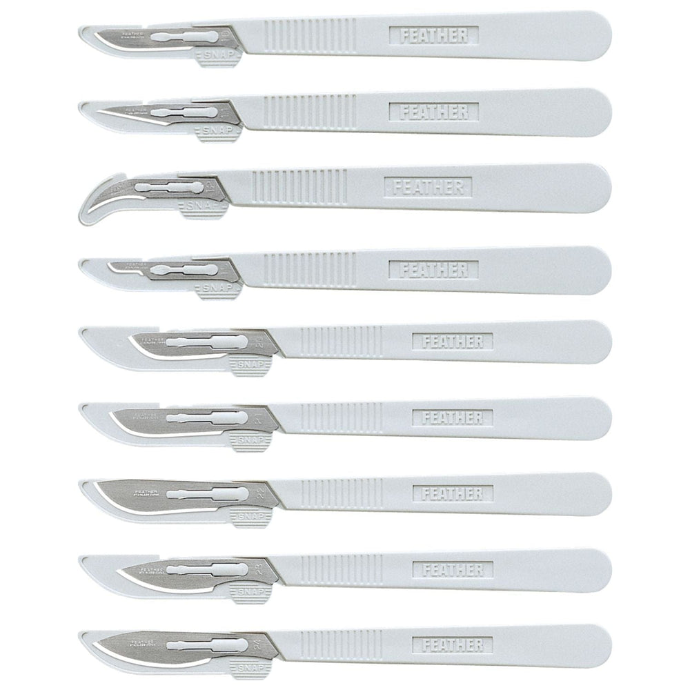 Graham Field Conventional Disposable Sterile Scalpels by Feather - sold by Dansons Medical - Scalpels manufactured by Graham Field