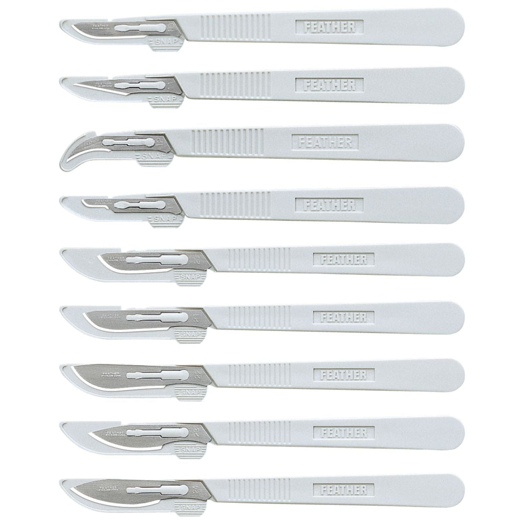 Graham Field Conventional Disposable Sterile Scalpels by Feather - sold by Dansons Medical - Scalpels manufactured by Graham Field