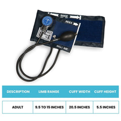 Graham Field Wallmax™ Aneroid Sphygmomanometer - sold by Dansons Medical -  manufactured by Graham Field
