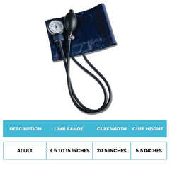 Graham Field Standard Sphygmomanometer - sold by Dansons Medical -  manufactured by Graham Field