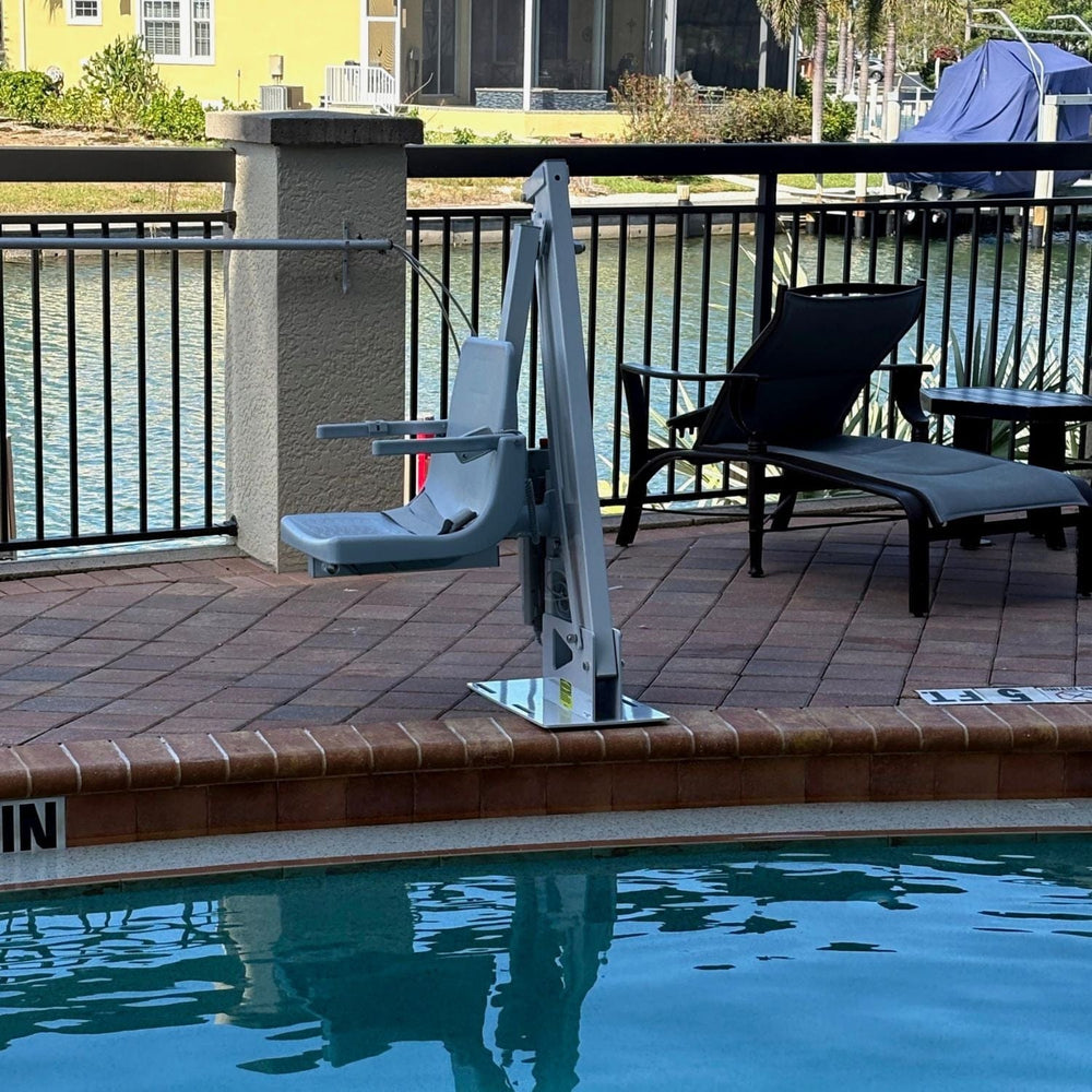 Global Pool Products Rotational Series R-450R Reach Pool Lift - sold by Dansons Medical - Pool Lifts manufactured by Global Pool Products
