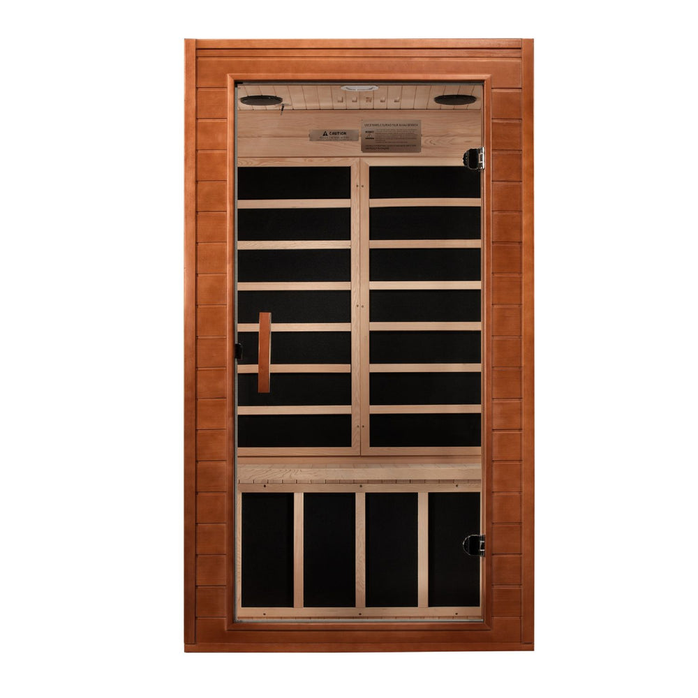Golden Designs Dynamic Avila Elite 1-2 Person Ultra Low EMF FAR Infrared Sauna, a Saunas by Golden Designs (SCS) available at Dansons Medical