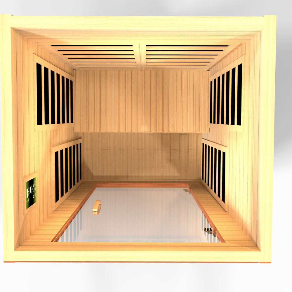 Golden Designs Dynamic Avila Elite 1-2 Person Ultra Low EMF FAR Infrared Sauna, a Saunas by Golden Designs (SCS) available at Dansons Medical