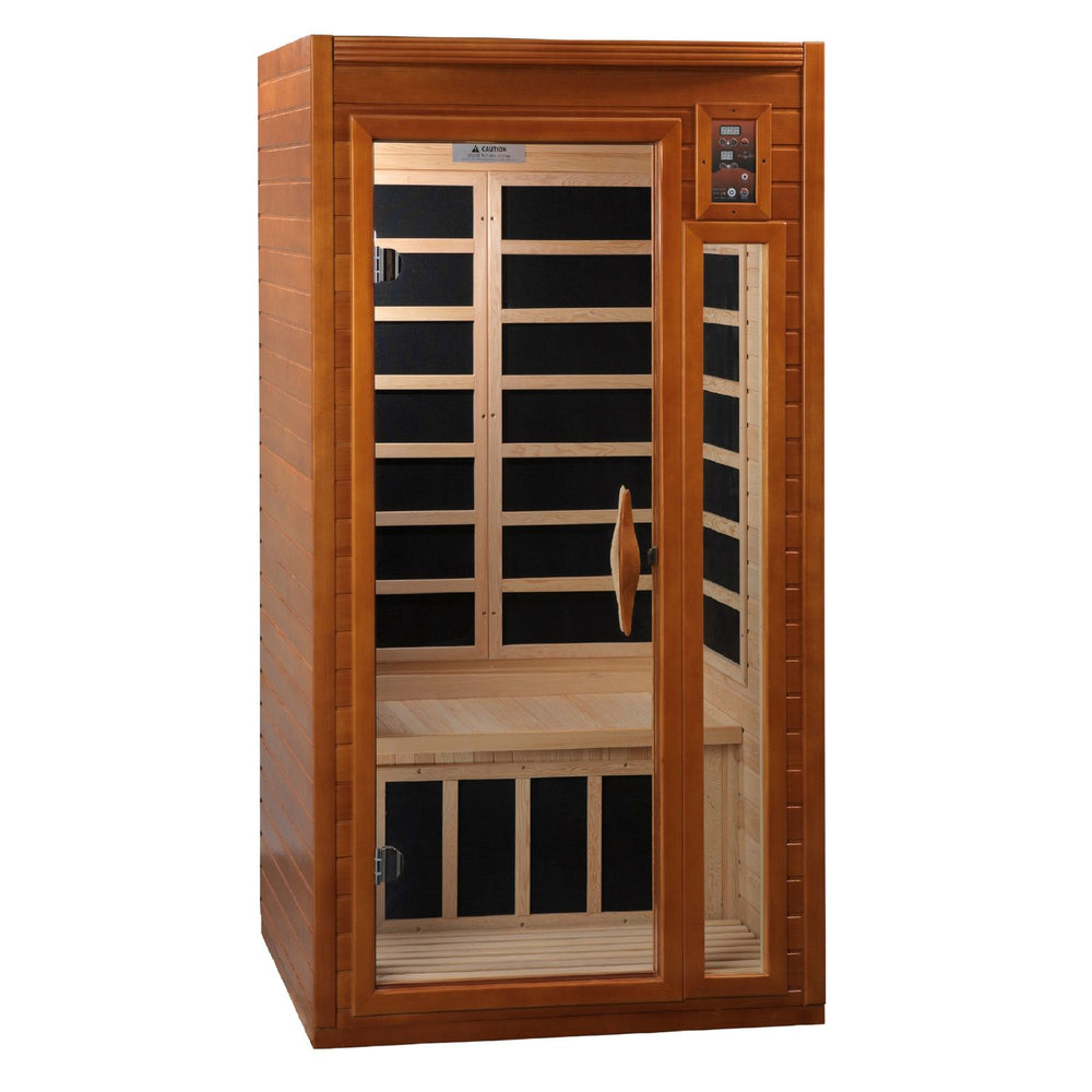 Golden Designs Dynamic Barcelona Elite 1-2 Person Ultra Low EMF FAR Infrared Sauna, a Saunas by Golden Designs (SCS) available at Dansons Medical