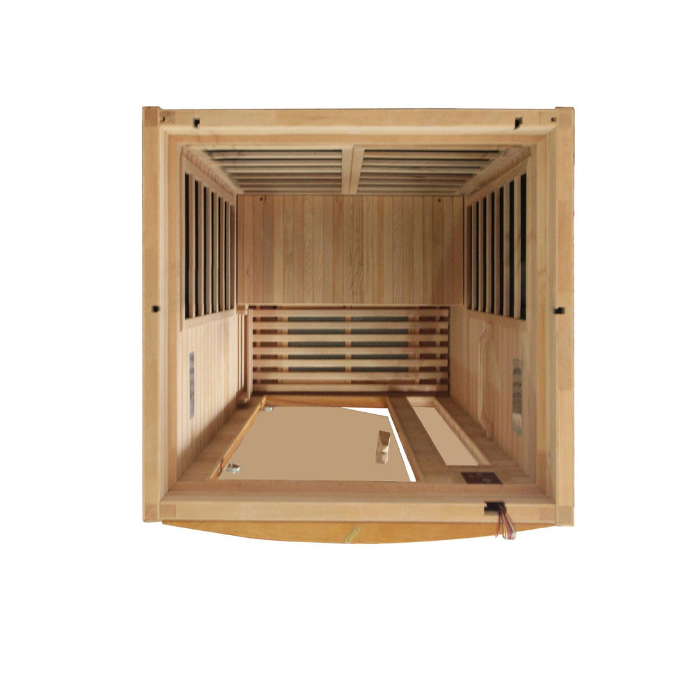 Golden Designs Dynamic Barcelona Elite 1-2 Person Ultra Low EMF FAR Infrared Sauna, a Saunas by Golden Designs (SCS) available at Dansons Medical