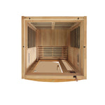 Golden Designs Dynamic Barcelona Elite 1-2 Person Ultra Low EMF FAR Infrared Sauna, a Saunas by Golden Designs (SCS) available at Dansons Medical