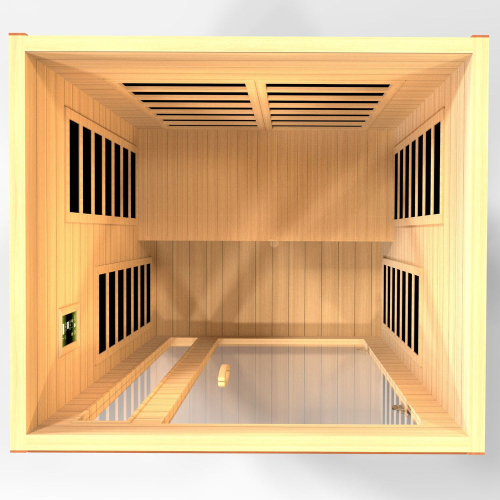 Golden Designs Dynamic Cordoba Elite 2-Person Ultra Low EMF FAR Infrared Sauna, a Saunas by Golden Designs (SCS) available at Dansons Medical