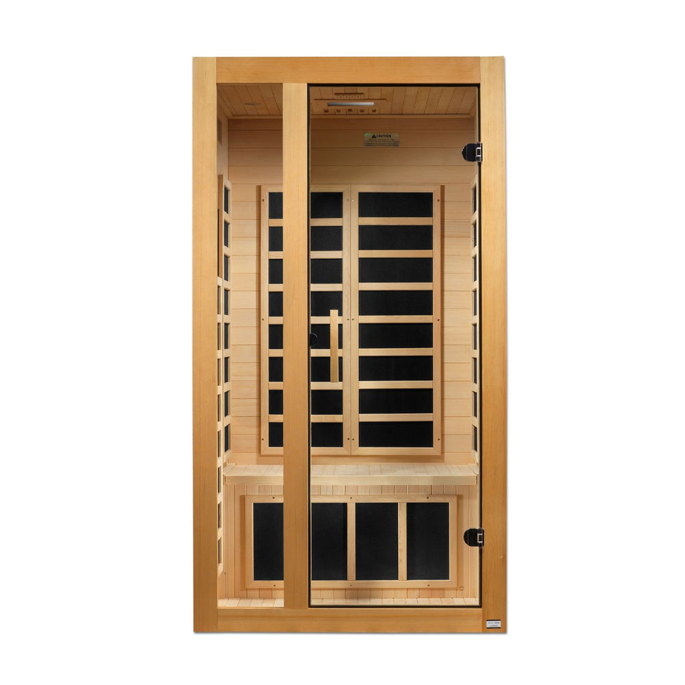 Golden Designs Dynamic Gracia Elite 1-2 Person Ultra Low EMF FAR Infrared Sauna, a Saunas by Golden Designs (SCS) available at Dansons Medical